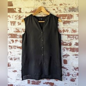 Uniqlo Button-down Sleeveless Blouse
